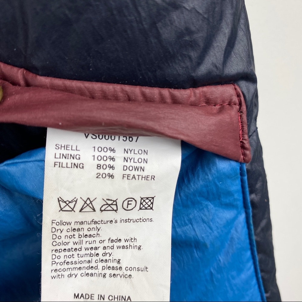 Visvim Insulator Down Vest Multicolor Men's Size Medium - Picture 6 of 9